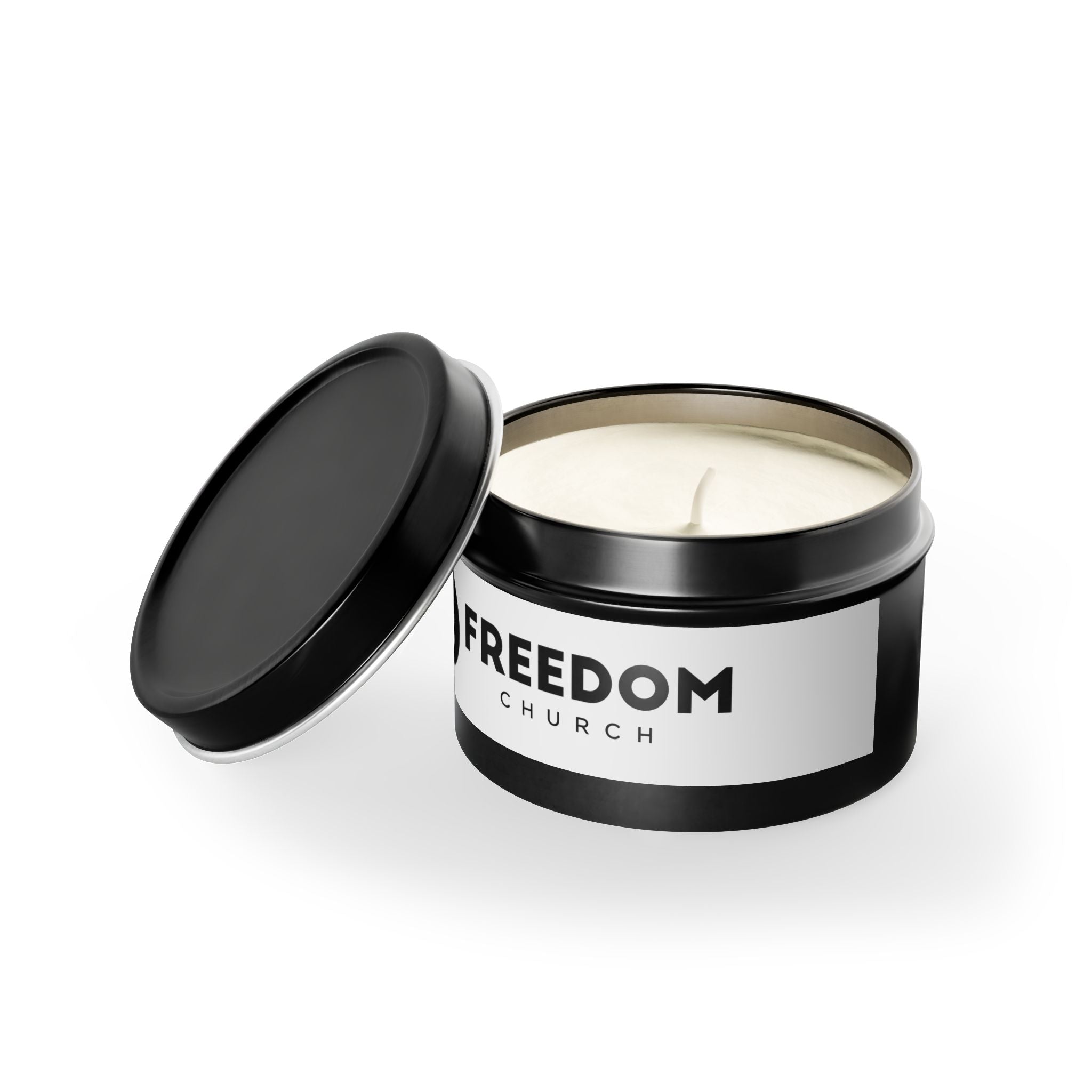 Freedom Church Tin Candles