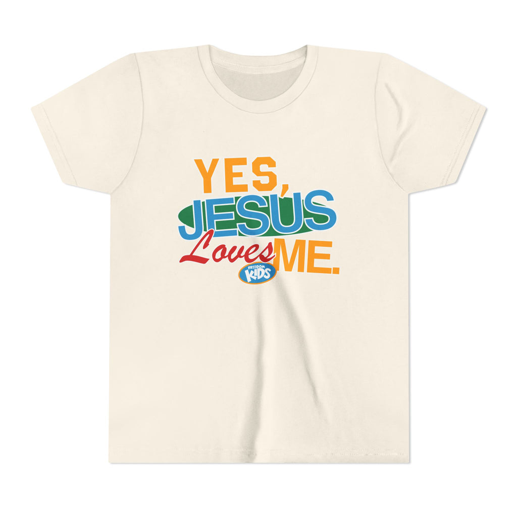 Jesus Loves Me Kids Short Sleeve Tee