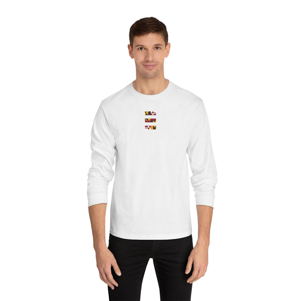Maryland Flag Long Sleeve T-Shirt