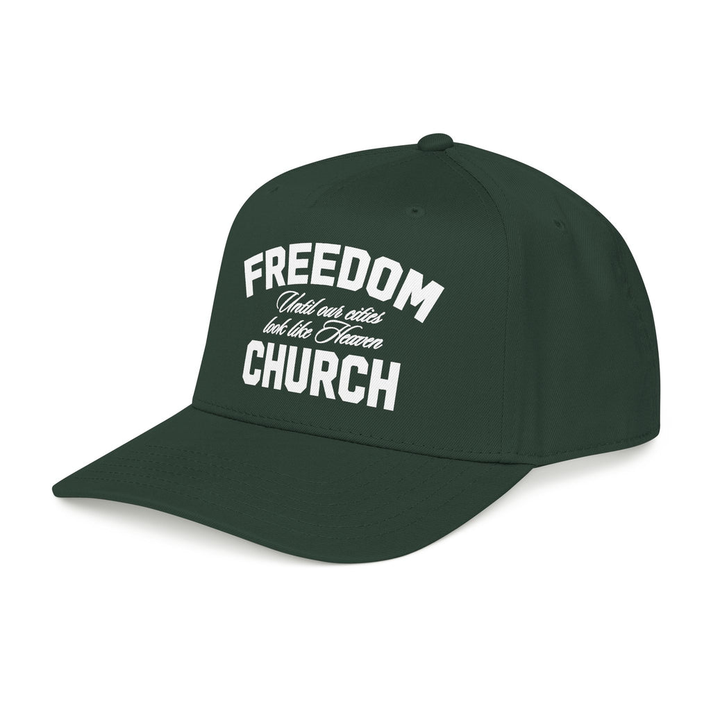 Until Our Cities Look Like Heaven Green Baseball Cap