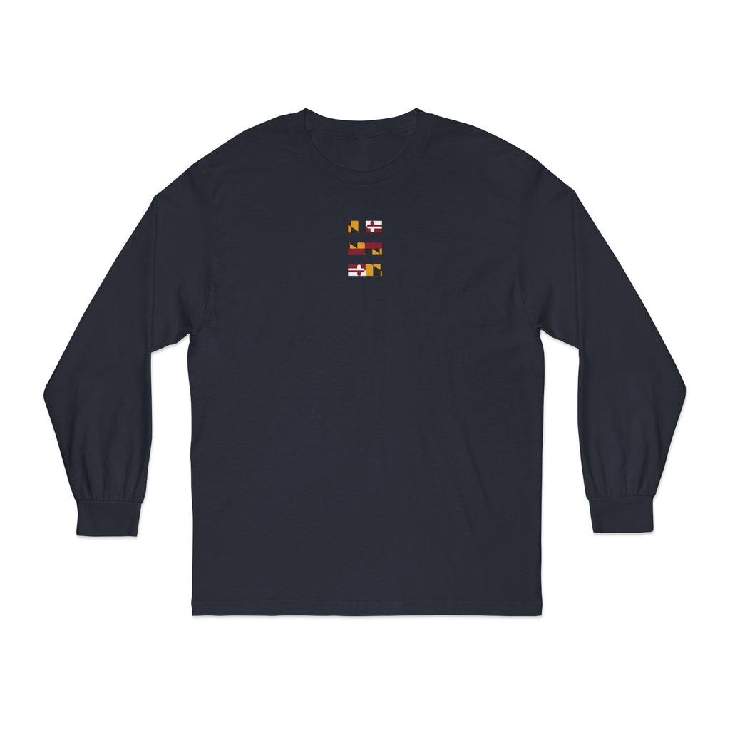 Maryland Flag Long Sleeve T-Shirt