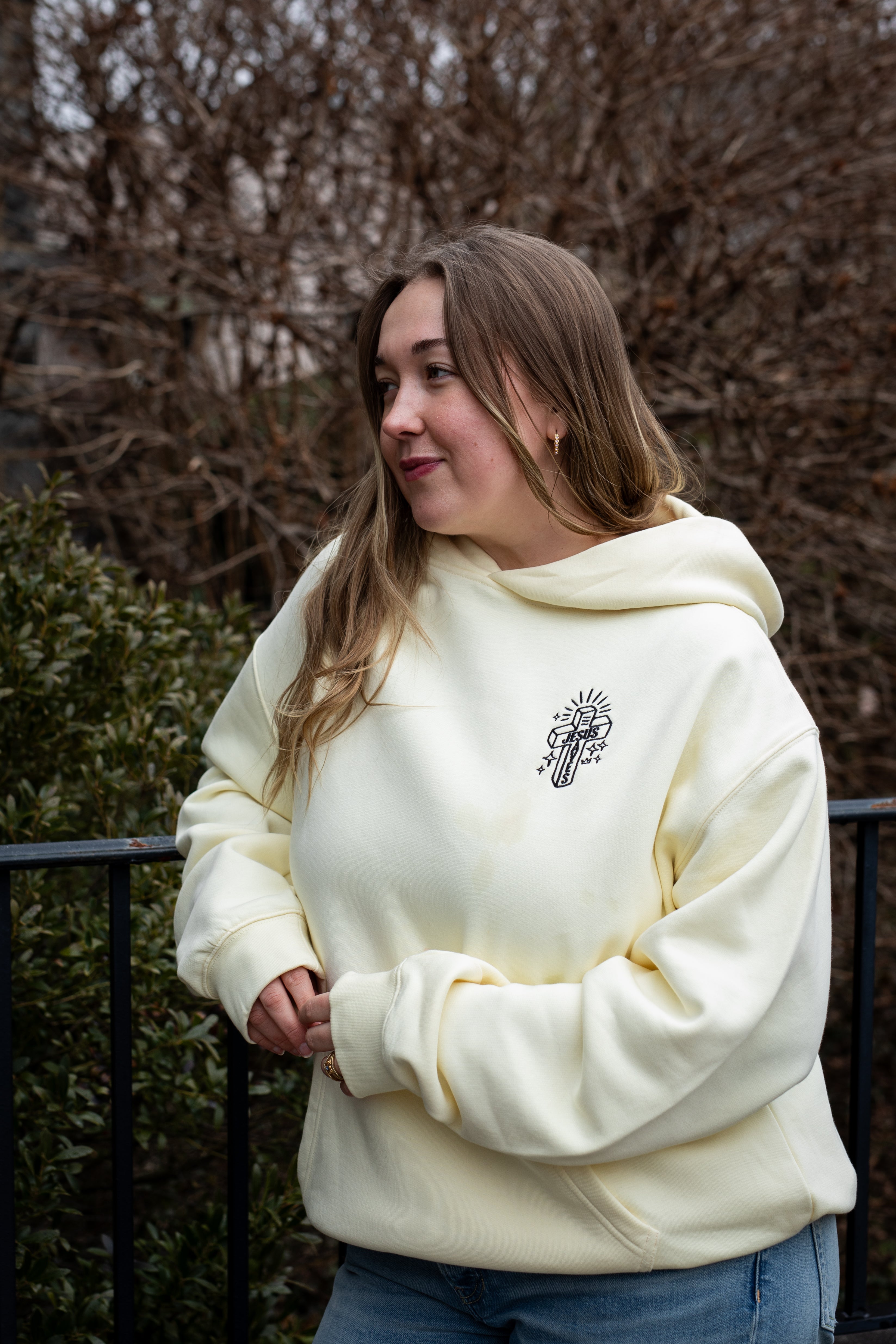 Jesus Saves Relaxed Hoodie