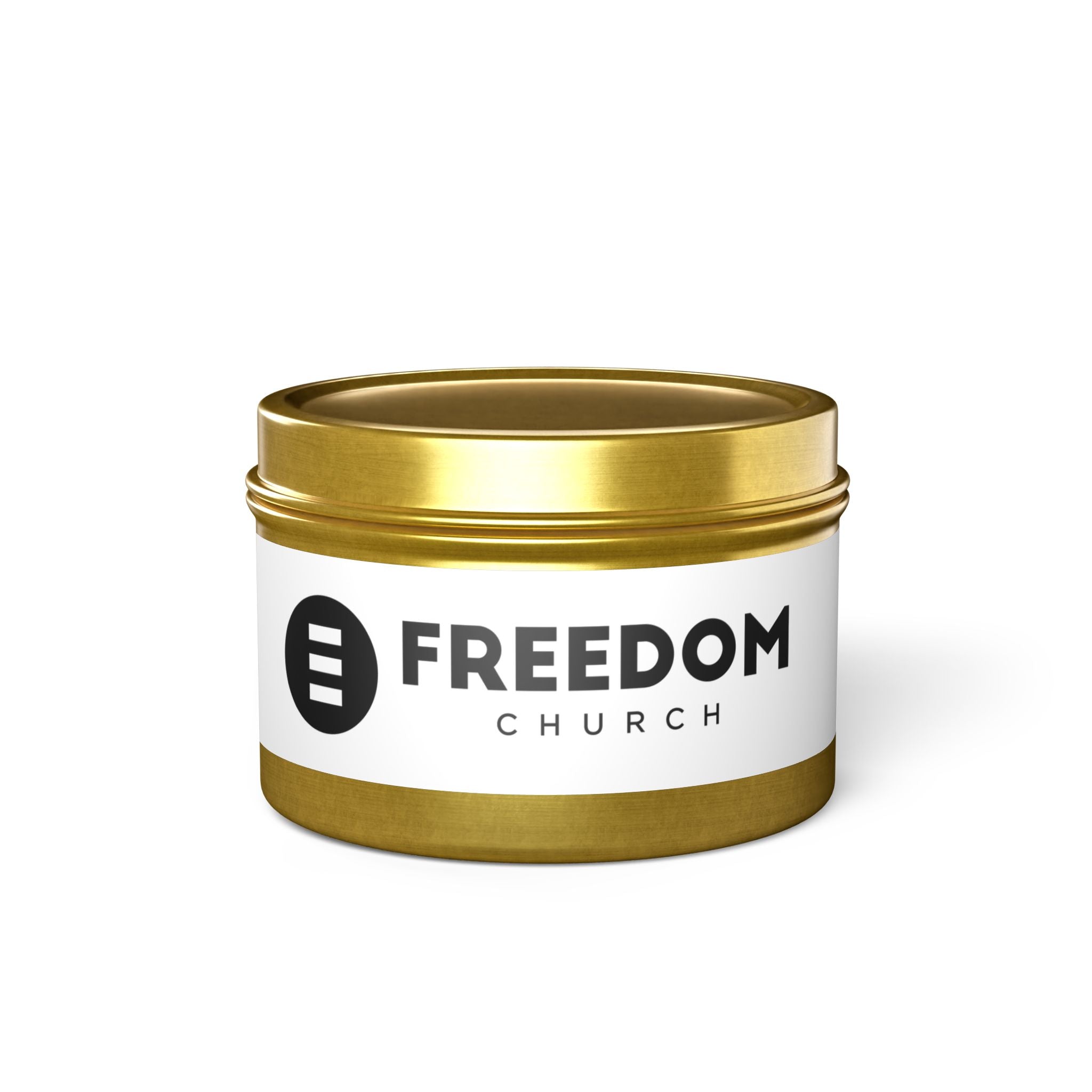 Freedom Church Tin Candles