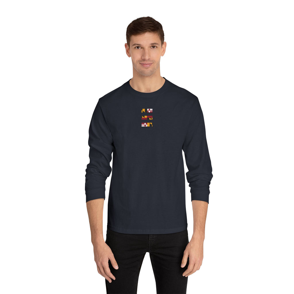 Maryland Flag Long Sleeve T-Shirt