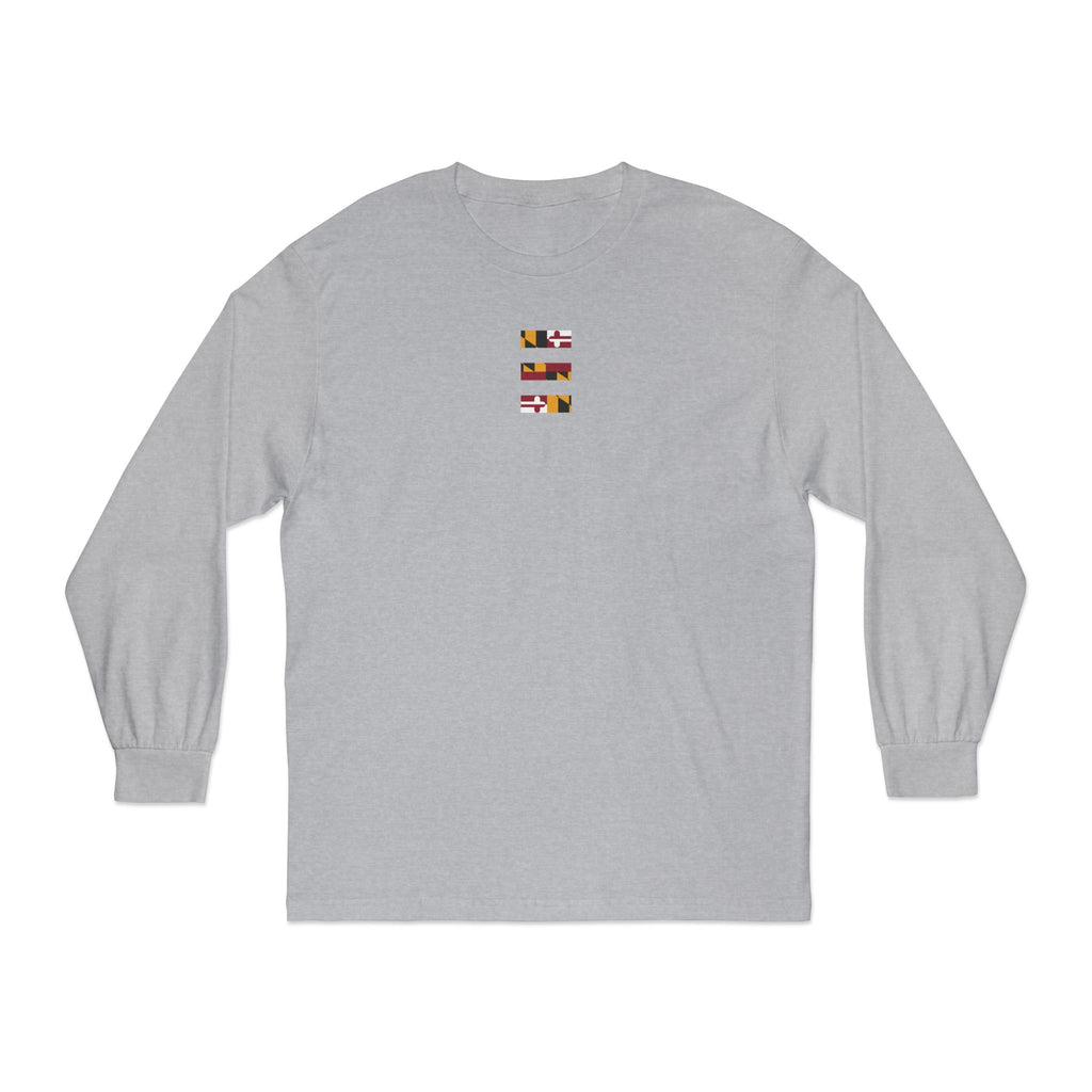 Maryland Flag Long Sleeve T-Shirt