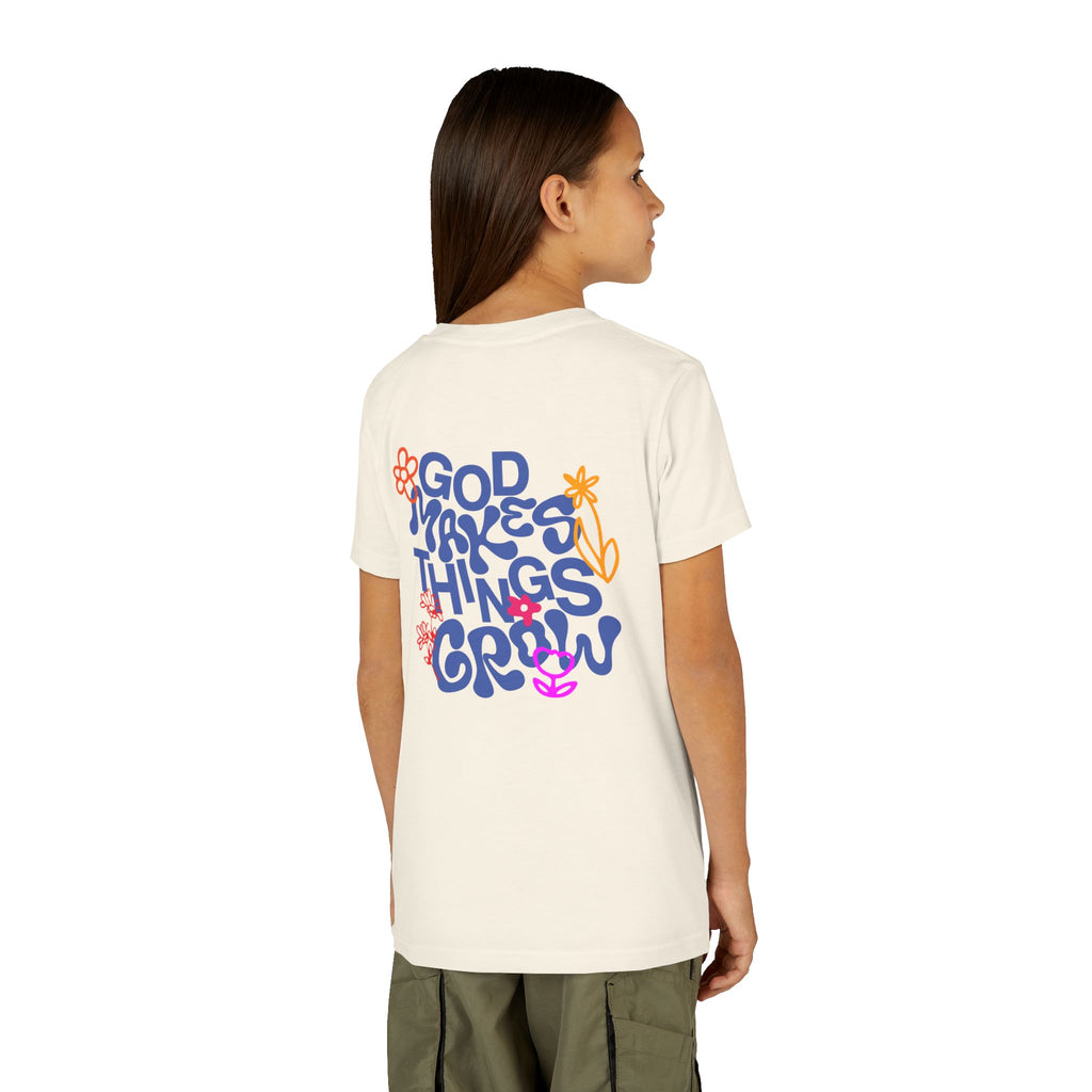 God Makes Things Grow Youth Short Sleeve Tee