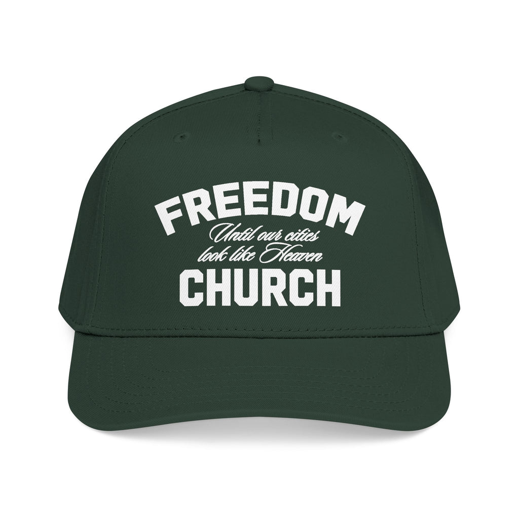 Until Our Cities Look Like Heaven Green Baseball Cap